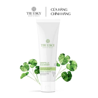 Gel rửa mặt ngăn ngừa mụn Truesky Centella Cleanser chiết xuất rau má 50g