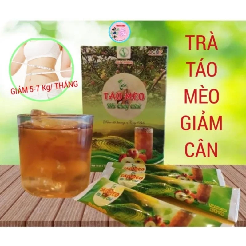 Trà Táo Mèo,Trà Táo Mèo Giảm Cân, Đánh Tan Mỡ Bụng ,Giải Độc Gan Thanh Lọc Cơ Thể Hiệu Quả