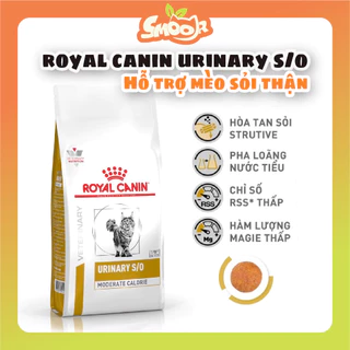 [TÚI SEAL 1.5KG] Hạt Royal Canin Urinary S/O - Thức ăn hạt cho mèo sỏi thận