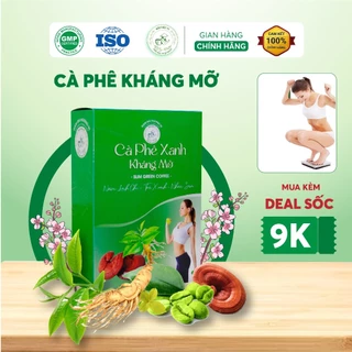 gói dung thử Cà phê xanh kháng mỡ bắp tay, bắp chân,