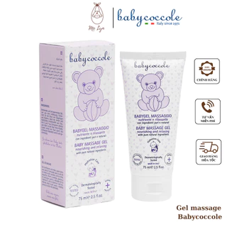 BABYCOCCOLE - Gel massage cho bé Babycoccole 0M+ chiết xuất hạnh nhân 75ml