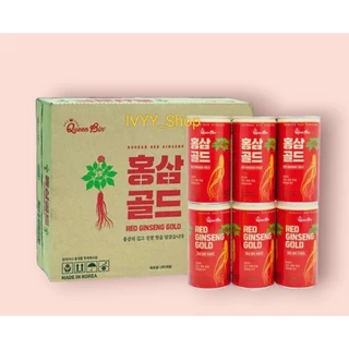 ( Combo 5_3_1 lon) Nước Hồng Sâm Lon Queen Bin Hàn Quốc 175ml.