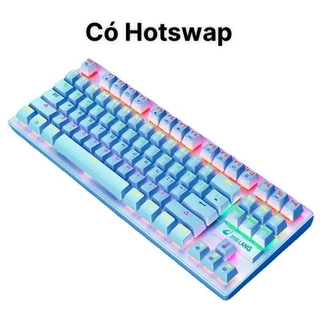 Hotswap Bàn phím cơ K2 + chuột Pro Crack  bản nâng cấp 2024 led RGB, 10 chế độ nháy dành cho máy tính, laptop