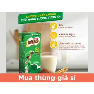 Sữa Milo nước họp 180ml thùng 48h