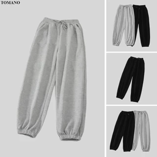 Quần Nỉ Jogger BASIC Ống Rộng Nam Nữ Dây Rút Bo Chun Gấu Vải Nỉ Da Cá Dày Dặn Co Giãn 4 Chiều Mền Mịn Chuẩn Form Unisex