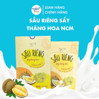 Sầu Riêng sấy thăng hoa NCM hộp 20g, 100% trái cây tươi tại trang trại công ty Thái Ý Phương