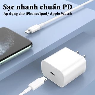 Sạc Nhanh PD 20W Bảo Không Nóng Máy Cho IP X xsmax 11 12 13 13 14Promax plus Promax