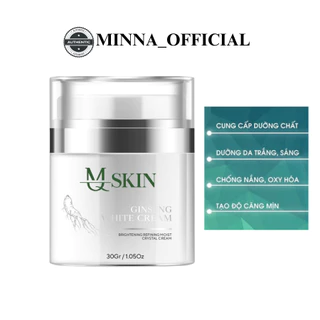 Kem face nhân sâm MQ Skin dưỡng da gấp 5 lần chống nám, tàn nhang lão hóa Ginseng white cream 30g