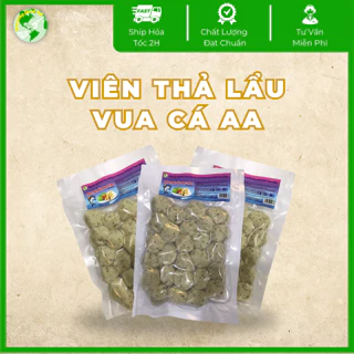 Viên Thả Lẩu Vua Cá AA - Làm Từ Cá Sạch Hồ Thuỷ Điện Lai Châu