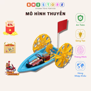 Đồ Chơi STEM, Mô Hình Thuyền, Đồ Chơi Thông Minh