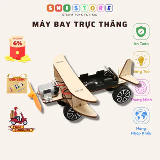 Đồ Chơi STEM, Mô Hình Máy Bay, Đồ Chơi Thông Minh