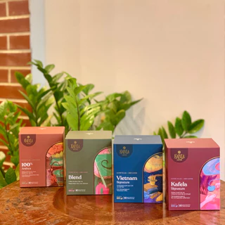 Combo Cà phê Túi Lọc 4 vị Kafela Coffee