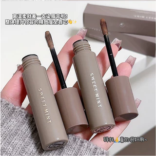 SWEET MINT Mascara chuốt lông mày - Gel chải lông mày tone màu nâu