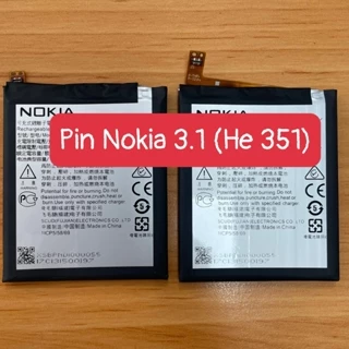 Pin Nokia 3.1 / HE351 / Dung Lượng 2990mAh Hàng Zin Nhập Khẩu Bảo Hành 6 Tháng 1 Đổi 1