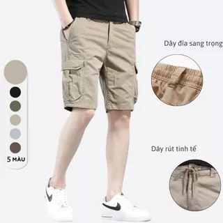 Quần short kaki quần ngố Gozin Official chất vải kaki cotton cao cấp mềm mịn, co giãn trẻ trung năng động -JA02