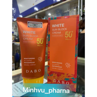 [Mẫu mới] HOT - Kem chống nắng Dabo White Sunblock cream - Hàn Quốc