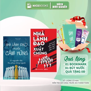 Combo 2 Cuốn Sách Khai Phá Tiềm Năng Leadership: Nhà Lãnh Đạo Truyền Cảm Hứng Và Nhà Lãnh Đạo Xuất Chúng Khai Phá Tiềm