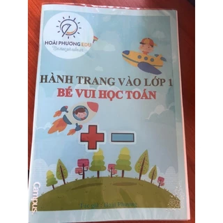 Sách Tiền Tiểu học Bé Vui học Toán