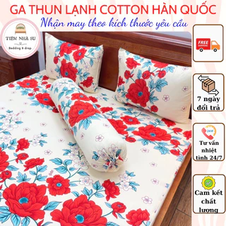 Ga lẻ giường thun lạnh Hàn Quốc KHÔNG KÈM ÁO GỐI