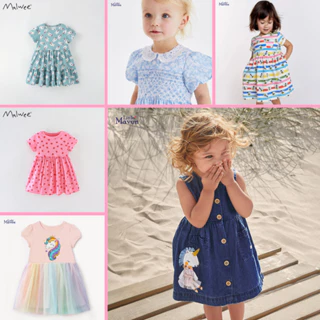 BST Váy hè cotton hoạ tiết xinh xắn cho bé gái Little Maven/Malwee - TOPZKIDS