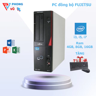 Case Máy Tính Bộ Fujitsu Core i7 i5 i3 , Ram 8G, 16gb SSD 128GB, SSD 256GB ( Bảo hành 1 năm)