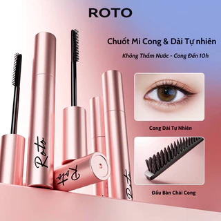 Mascara Roto vuốt cong mi, tơi mi nhỏ gọn đơn giản chuốt mi lâu trôi - Nội địa Trung hh