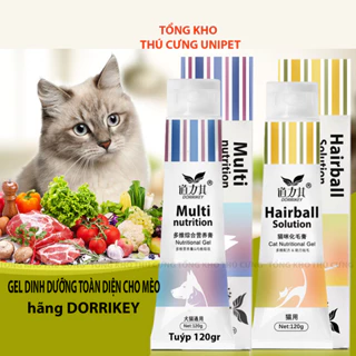 Gel dinh dưỡng tiêu hóa búi lông cho mèo con, trưởng thành, cải thiện tốt sức khỏe đường tiêu hóa tuýp 120gr