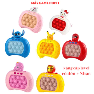 Máy game pop it [có săn pin] luyện mắt luyện tay, rèn trí thông minh nhanh nhạy cho bé