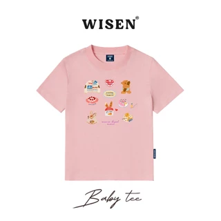 Áo Thun Baby Tee WISEN Phông Unisex Local Brand 100% Cotton Cao Cấp 2 Chiều Mẫu " DEPART "