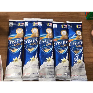 Sữa Ensure gold gói 60,6g hương vani,combo5goi,combo10goi date 2025