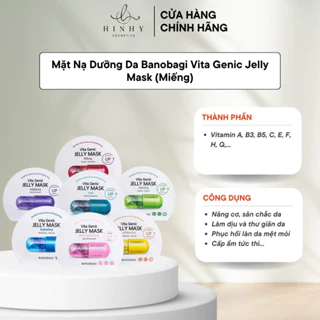 Mặt Nạ Dưỡng Da Banobagi Vita Genic Jelly Mask (Miếng)