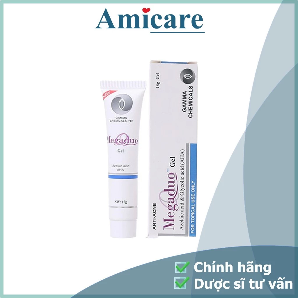 ✅[CHÍNH HÃNG] Gamma Gel Giảm Mụn Ẩn Và Giảm Thâm Mụn Megaduo Gel 15g