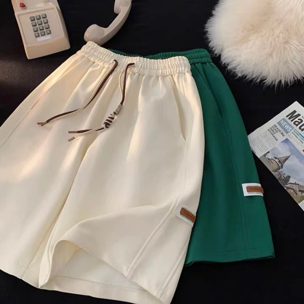 [RẺ VÔ ĐỊCH] QUẦN SHORT Nam Nữ Logo Dây Đôi Mặt Cười Unisex - Quần Đùi Unisex Thể Thao Chất Cotton Mặc Thoáng Mát