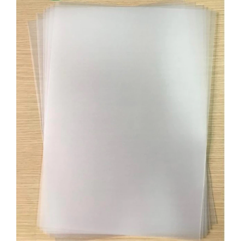 Tập 50 tờ mica nhựa mờ khổ A4 dùng đóng bìa sổ sách loại dày