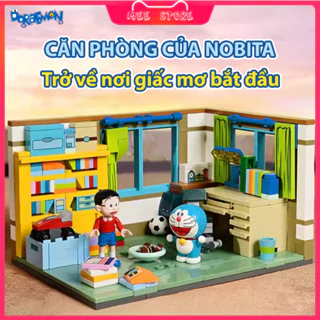 Bộ Đồ Chơi Lắp Ráp Mô Hình Doraemon - Căn Phòng Nobita  Keeppley | Chính Hãng - K20402