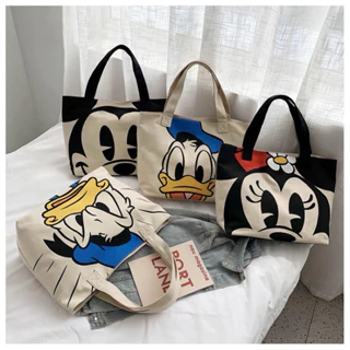 Túi tote vải canvas in hình Disney hàng quảng châu  cao cấp loại1