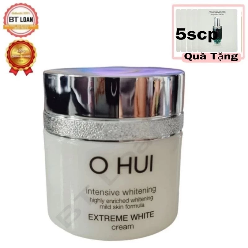 [ Xã Hàng Thanh Lý Lỗ ] Kem trắng da chống lão hóa mờ thâm nám sạm da cho da sáng khỏe mịn màn OHUI Extreme White Cream