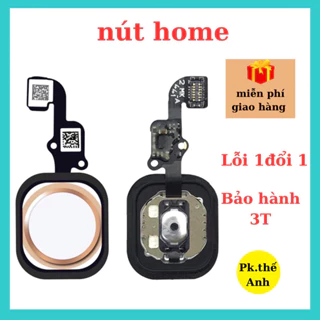 Phím Home Dành Cho lP 6/ 6 Plus/ 6s/ 6s Plus Độ Đàn Hồi Tốt Dễ Dàng Thao Tác Linh Kiện Điện Thoại Cao Cấp ;Tô vít 8 món