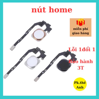 Phím  Home,Phím Home Dành Cho lP 5s/6g/6s/7/ 7p /8 /8 p Độ Đàn Hồi Tốt Dễ Dàng Thao Tác