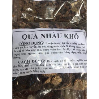 1 Kg Quả nhàu khô thơm,loại 1,mới thu hoạch(xịn nhất)