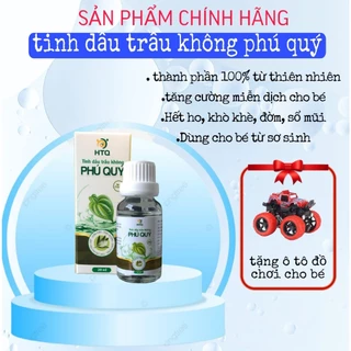 Tinh dầu phú quý bôi ho - Giảm long đờm khò khè,sổ mũi cho trẻ chính hãng