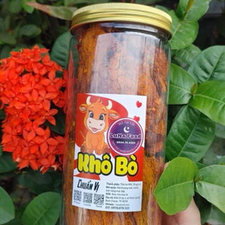 Khô Bò Củ Chi Narita Food - Miếng Mềm - Hũ 500g/1kg