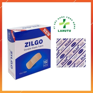 Băng Gâu ZILGO Hộp 102 Miếng Dán Vết Thương, Băng Cá Nhân Urgo, Băng Y Tế Sơ Cứu Vết Thương - LAHUTU