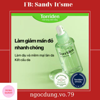 Serum Torriden BALANCEFUL CICA chăm sóc bã nhờn và tế bào da chết, giảm mẩn đỏ, dành cho da mụn 50ml