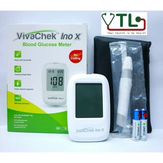 Máy đo đường huyết Viva Chek INO X đã kèm que và kim - Bảo hành trọn đời