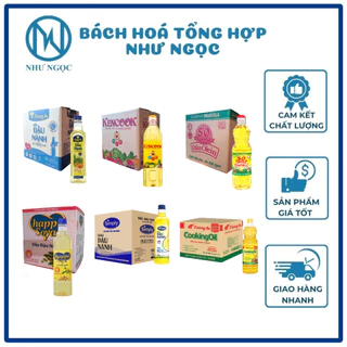 THÙNG -  Dầu Ăn 1 Lít Các Loại - Bách Hóa Tổng Hợp Như Ngọc