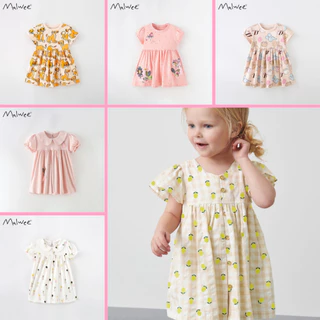 BST Váy hè cotton hoạ tiết xinh xắn cho bé gái Little Maven/Malwee - TOPZKIDS