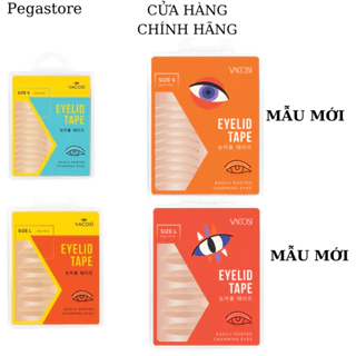 Miếng dán kích mí VACOSI EYELID TAPE size L /S - hộp 500 miếng VM11 (MẪU MỚI)