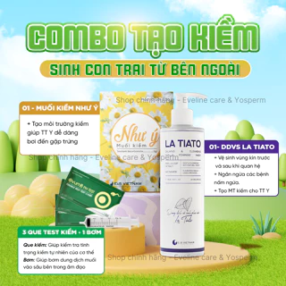 Combo Tạo Kiềm Từ Bên Ngoài Cho Mẹ Canh Con Trai