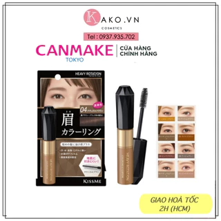 Mascara chải chân mày Mascara Kiss Me Heavy Rotation Coloring Eyebrow , 8g